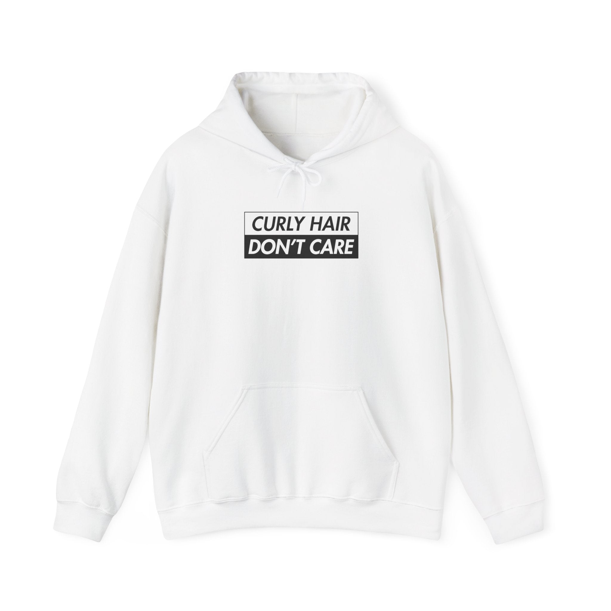 Curly Hair Don't Care Hoodie