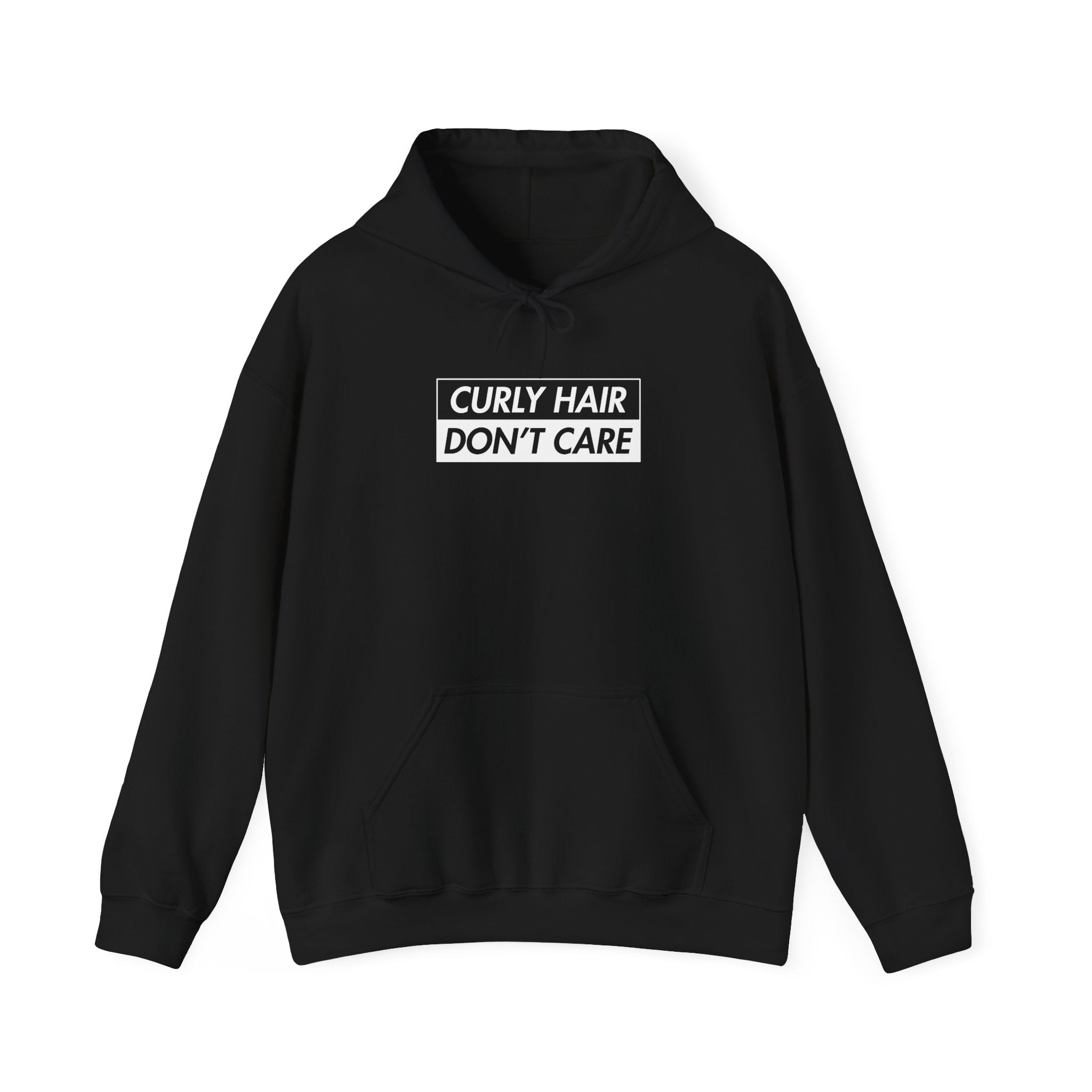 Curly Hair Don't Care Hoodie