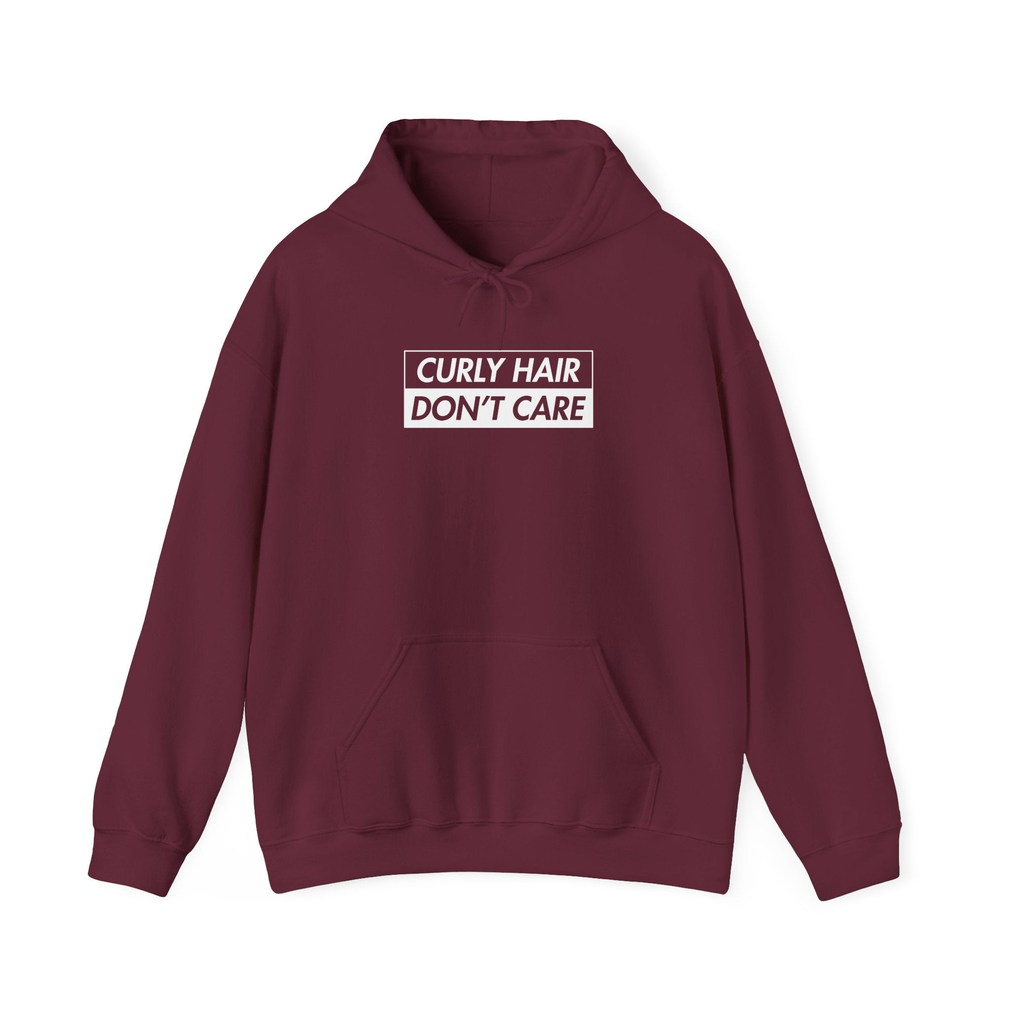Curly Hair Don't Care Hoodie