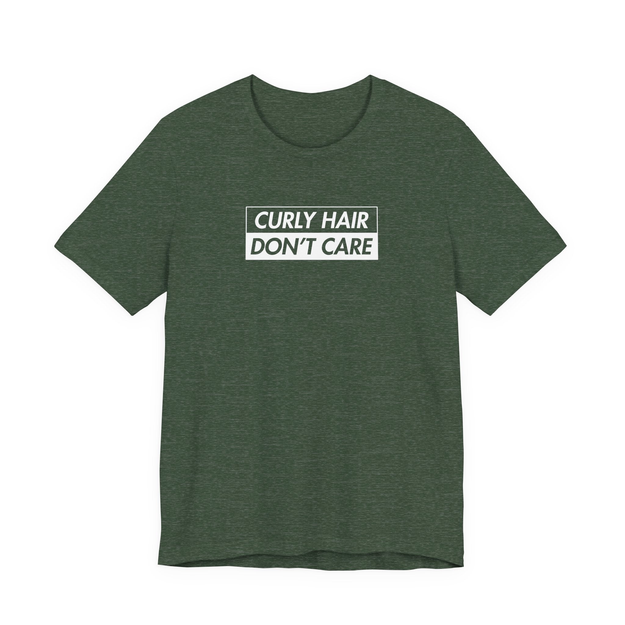 Curly Hair Don't Care T-shirt